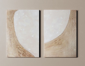 肌理装饰挂画组合 肌理装饰挂画组合3D模型下载【ID:671811】