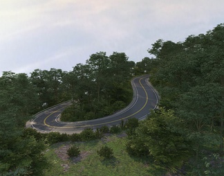 公路 公路3D模型下载【ID:671901】