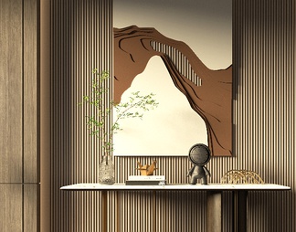 端景台 端景台3D模型下载【ID:675728】