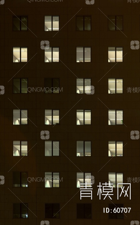 关键字: 特大尺寸黑棕jpg 高层建筑立面贴图库 夜景高层立面贴图