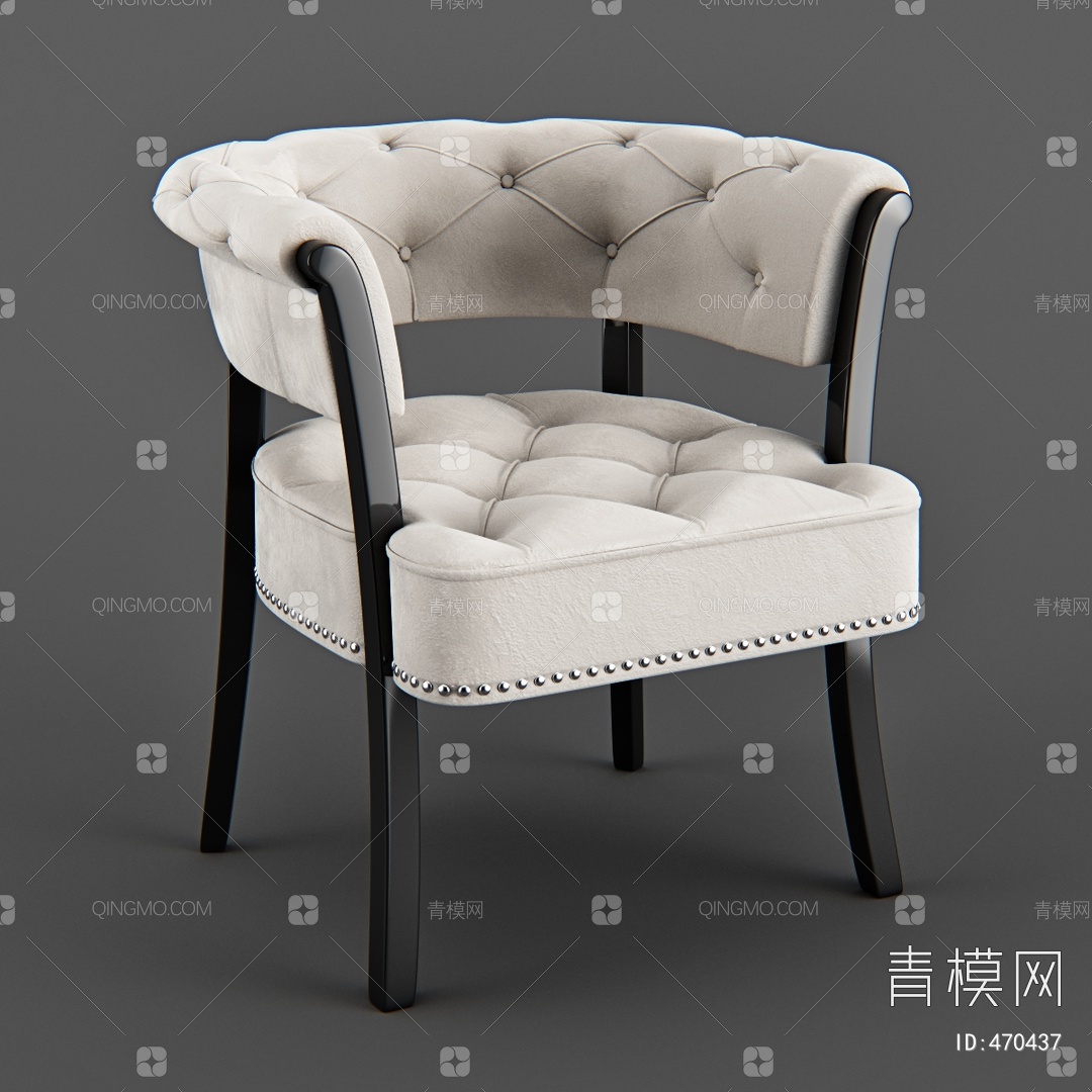 【休闲椅3D模型】-VR有灯光有贴图MAX2016休闲椅3d模型下载-ID470437-免费3Dmax模型库 - 青模3d模型网