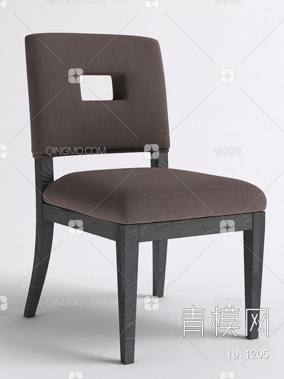 餐椅3D模型下载【ID:1205】