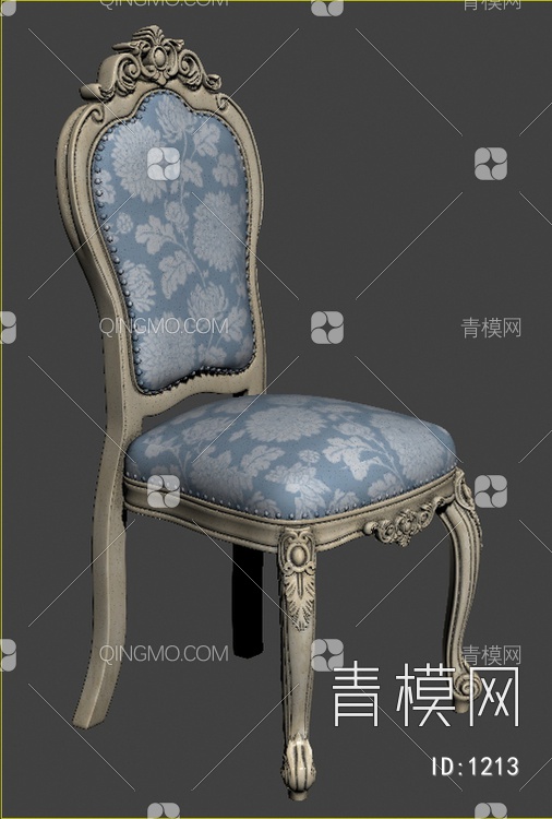 老式单椅3D模型下载【ID:1213】