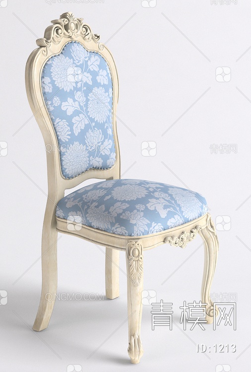 老式单椅3D模型下载【ID:1213】