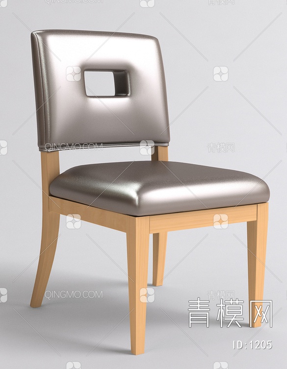 餐椅3D模型下载【ID:1205】