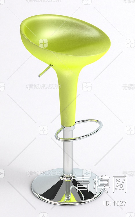 酒吧椅3D模型下载【ID:1527】