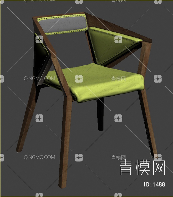 老式单椅3D模型下载【ID:1488】