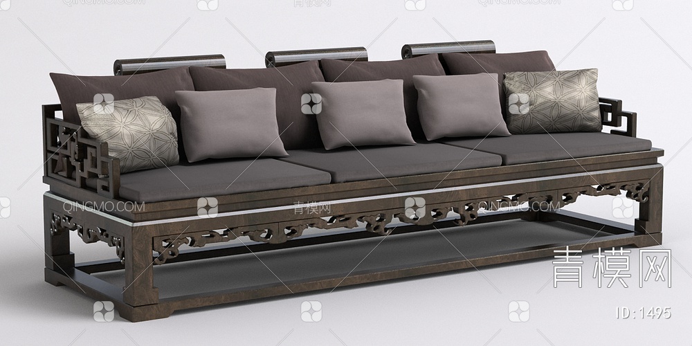 沙发3D模型下载【ID:1495】