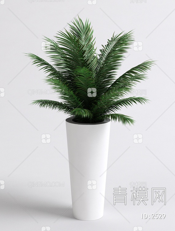 室内植物盆栽3D模型下载【ID:2529】