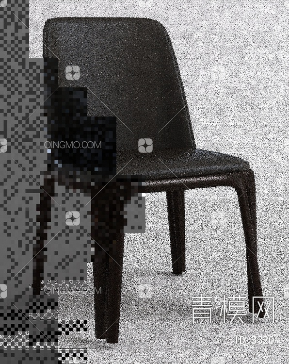 椅3D模型下载【ID:3320】