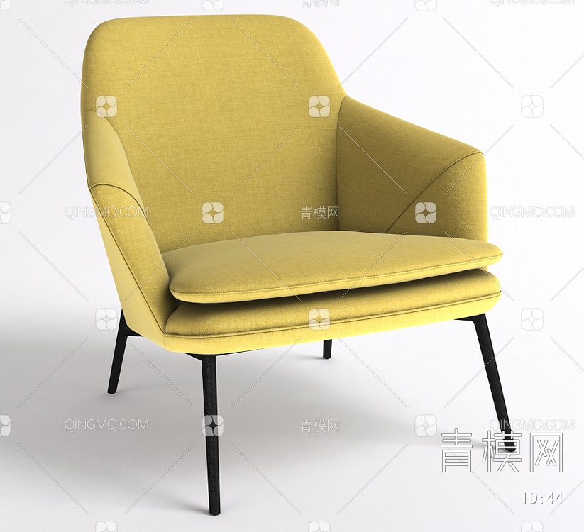 2017经典椅子3D模型下载【ID:44】