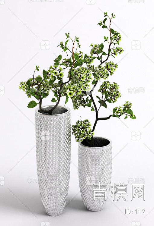 盆栽3D模型下载【ID:112】