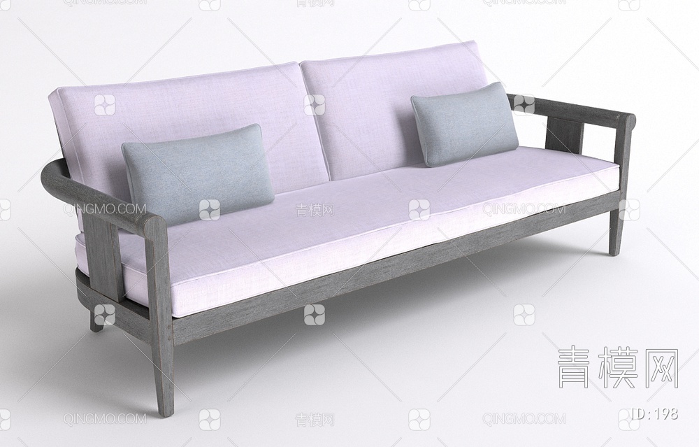 沙发3D模型下载【ID:198】