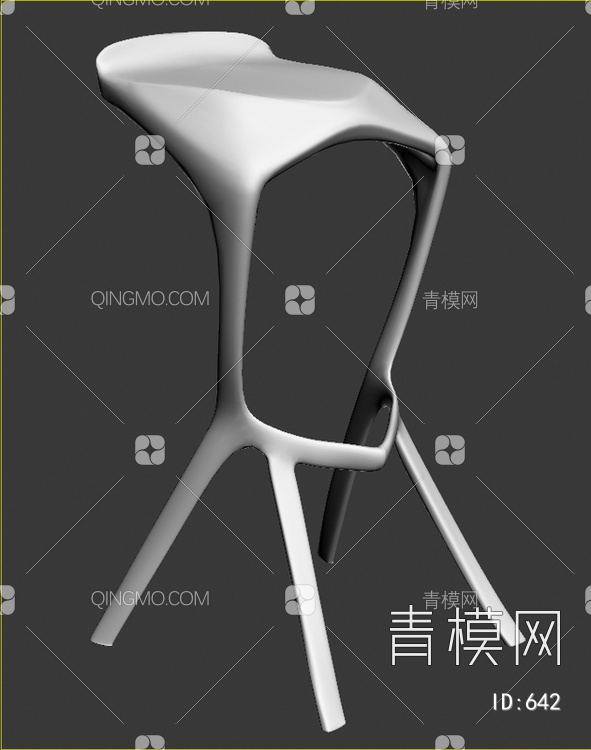 异形椅3D模型下载【ID:642】