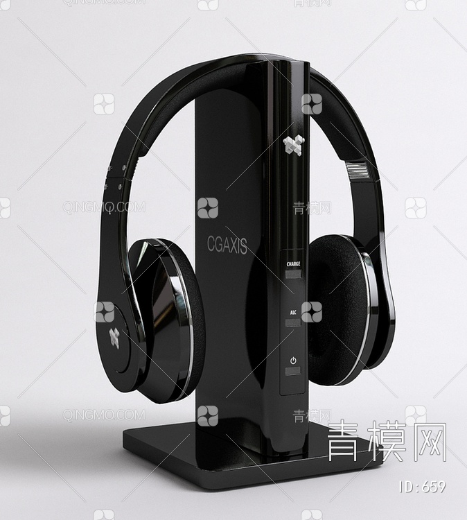 耳机3D模型下载【ID:659】