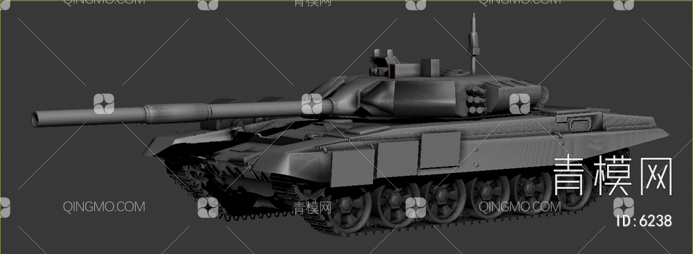 坦克3D模型下载【ID:6238】