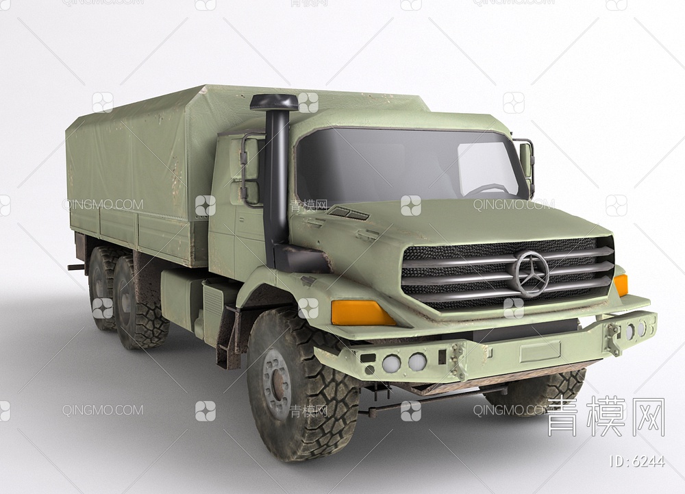 卡车3D模型下载【ID:6244】