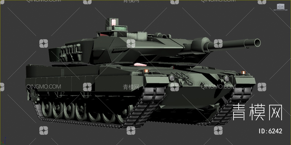 坦克3D模型下载【ID:6242】