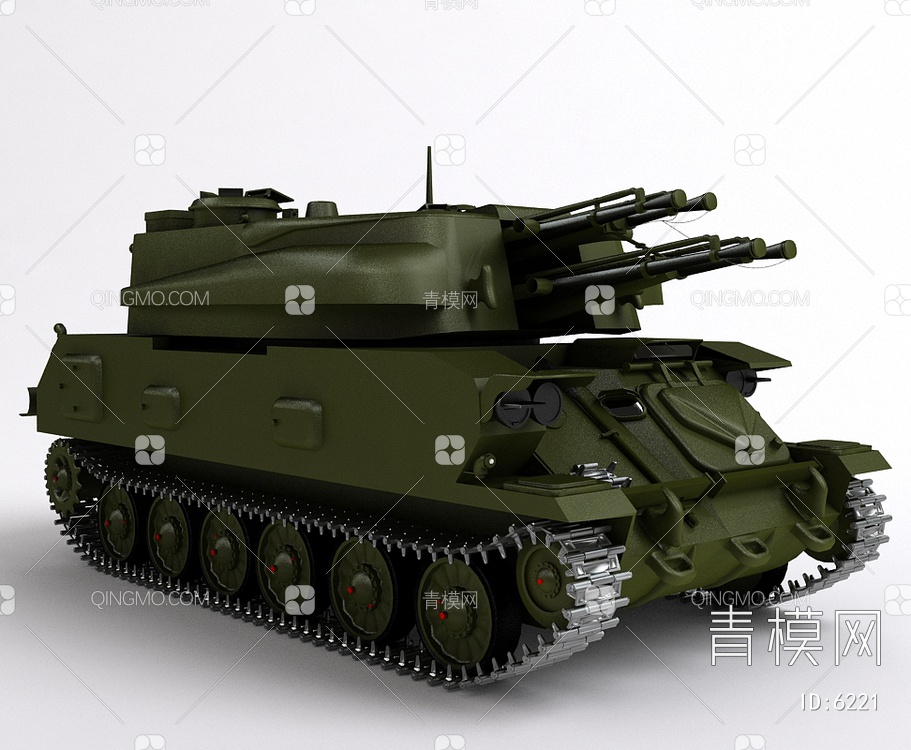 坦克3D模型下载【ID:6221】