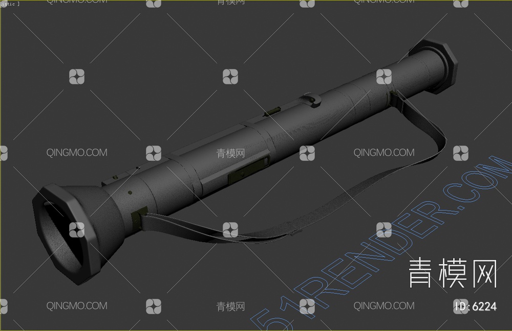 火箭筒3D模型下载【ID:6224】