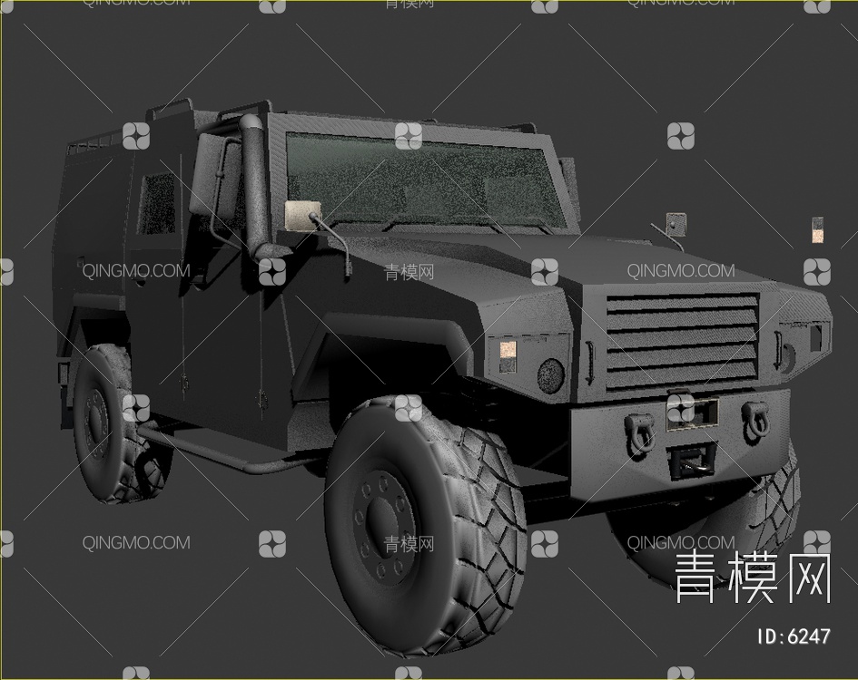 装甲车3D模型下载【ID:6247】