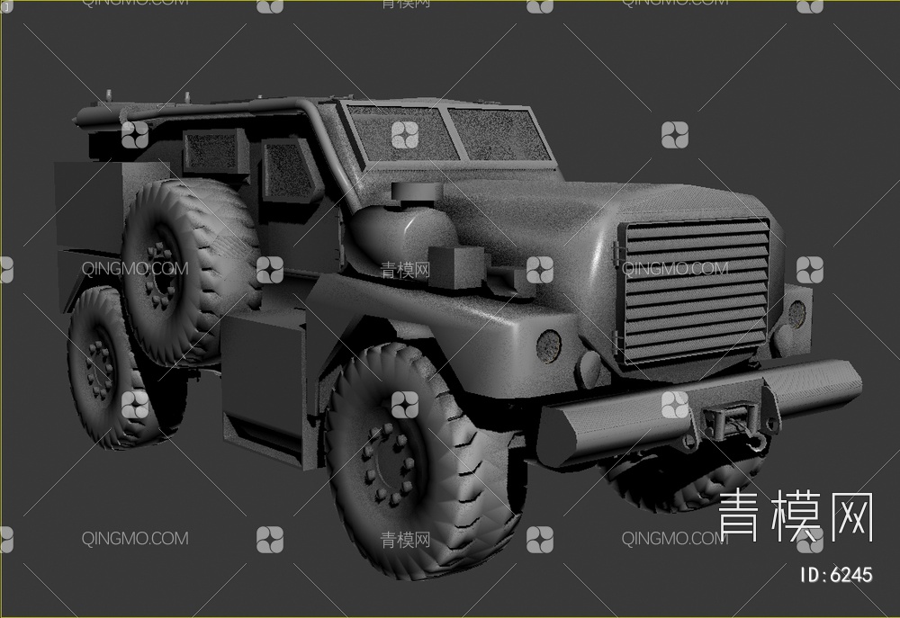 卡车3D模型下载【ID:6245】