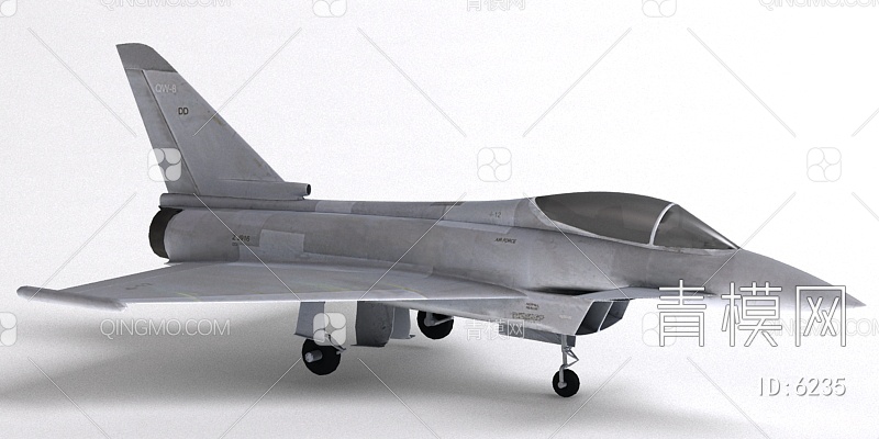战斗机3D模型下载【ID:6235】