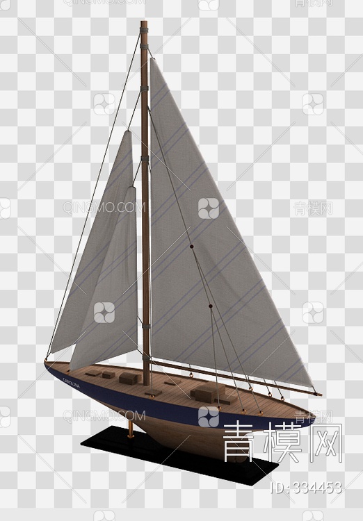 帆船3D模型下载【ID:334453】