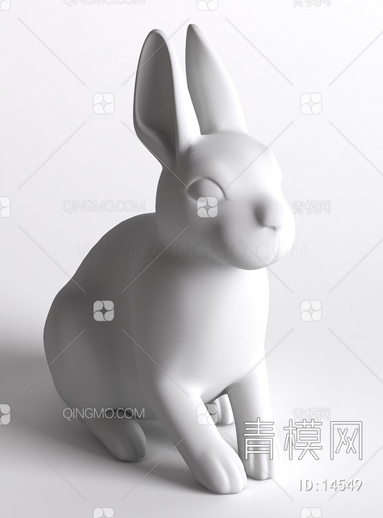 动物雕塑3D模型下载【ID:14549】