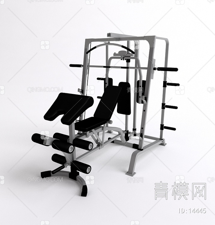 健身器材3D模型下载【ID:14445】