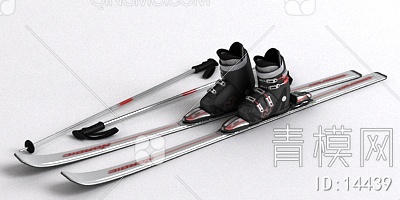滑雪装备3D模型下载【ID:14439】