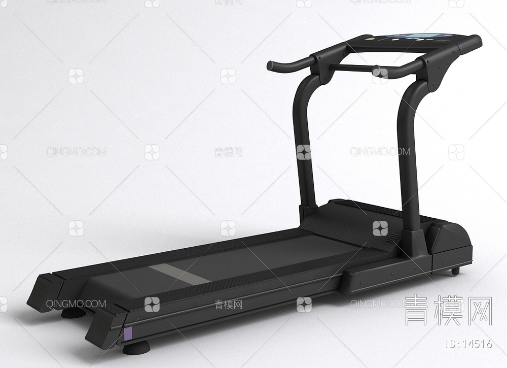 健身器材跑步机3D模型下载【ID:14516】