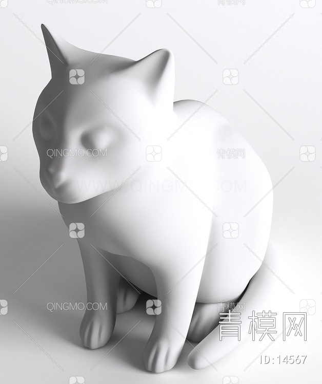 动物雕塑3D模型下载【ID:14567】