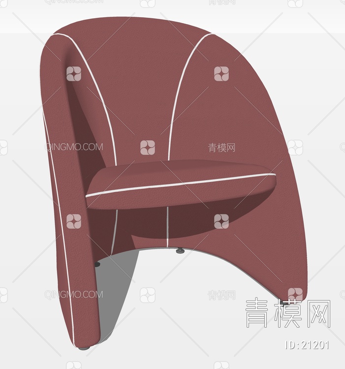 单椅SU模型下载【ID:21201】
