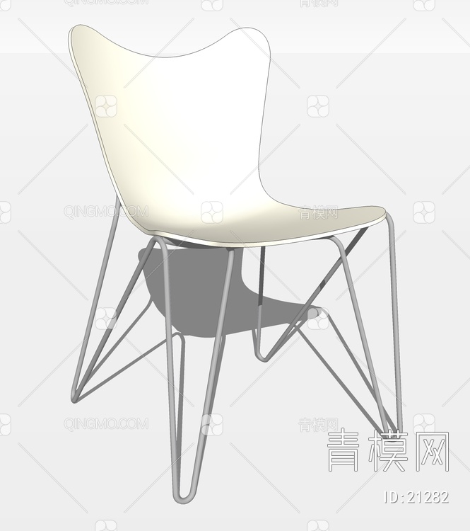 单椅SU模型下载【ID:21282】