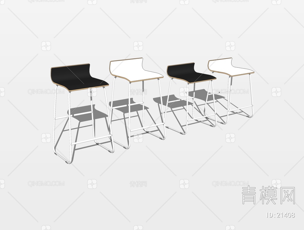 椅子SU模型下载【ID:21408】