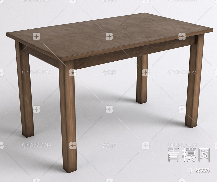 桌子3D模型下载【ID:28225】
