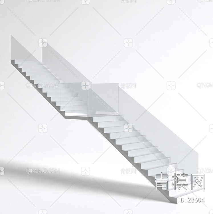 17年款楼梯3D模型下载【ID:28604】