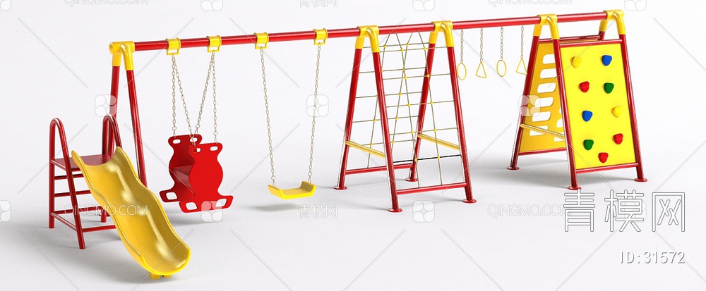 儿童游乐设施3D模型下载【ID:31572】