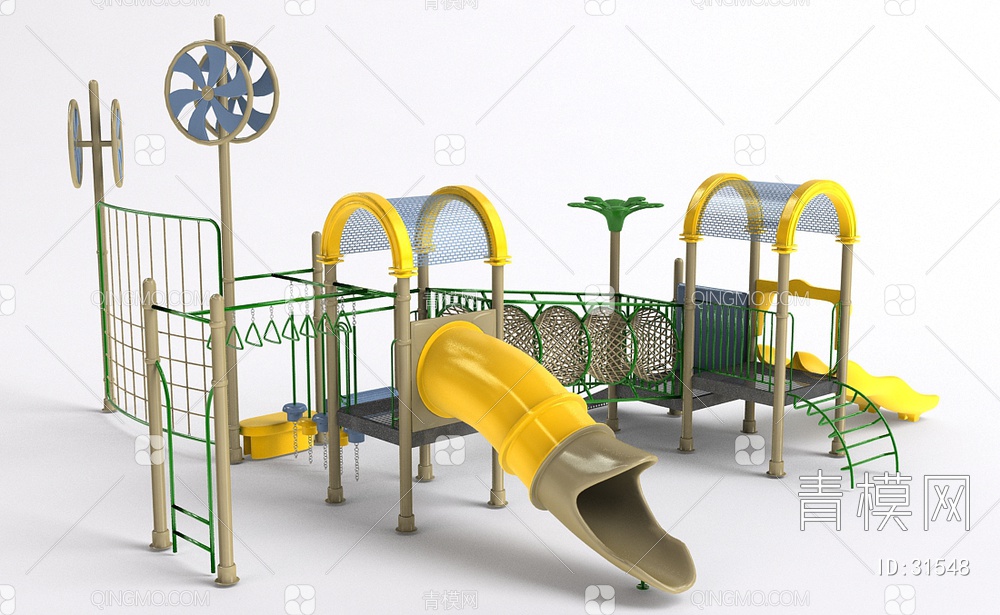 儿童游乐设施3D模型下载【ID:31548】