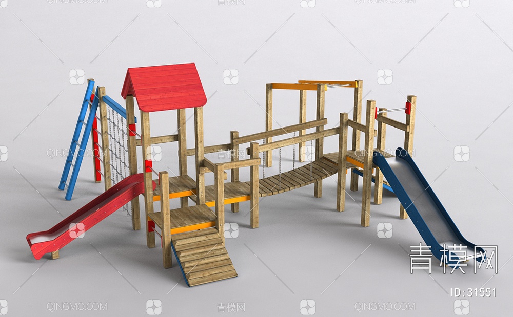 儿童游乐设施3D模型下载【ID:31551】