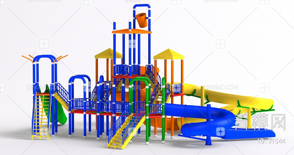 儿童游乐设施3D模型下载【ID:31544】