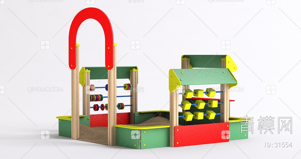 儿童游乐设施3D模型下载【ID:31554】
