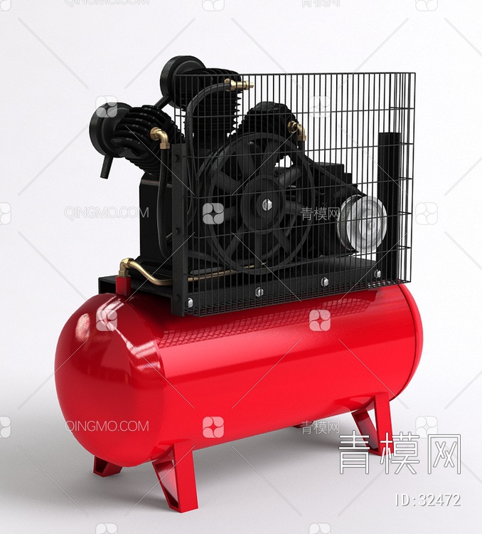 打气泵3D模型下载【ID:32472】