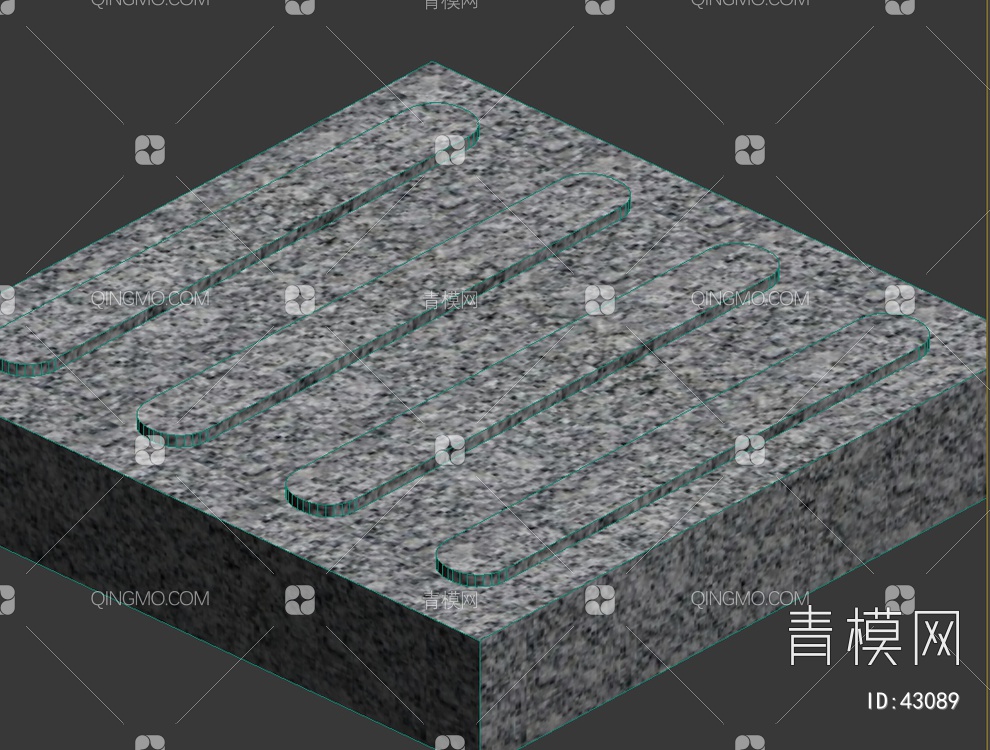 盲道3D模型下载【ID:43089】