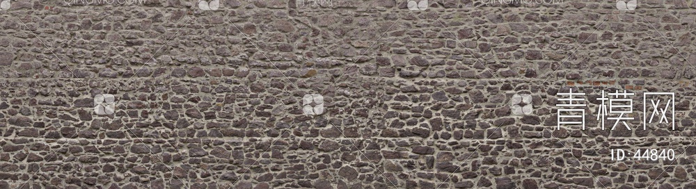 砖墙圆滑类石材-砖墙贴图下载【ID:44840】