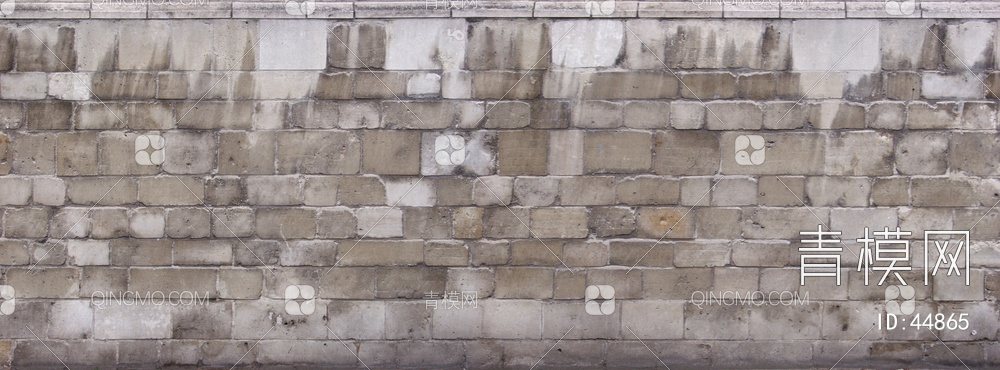 砖墙类齐整的石材-砖墙贴图下载【ID:44865】