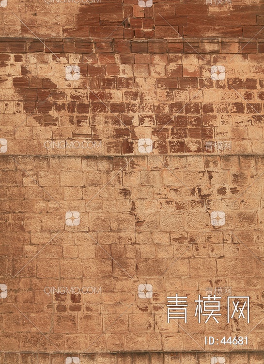 砖墙类齐整的石材-砖墙贴图下载【ID:44681】