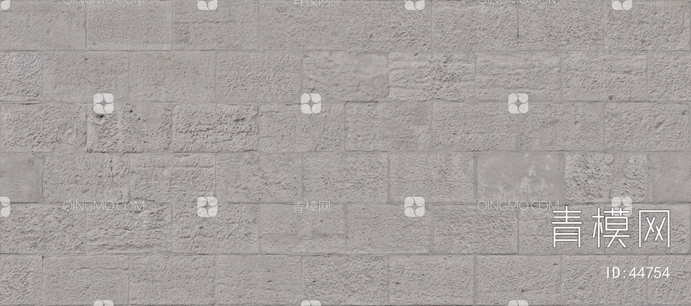 砖墙类齐整的石材-砖墙贴图下载【ID:44754】