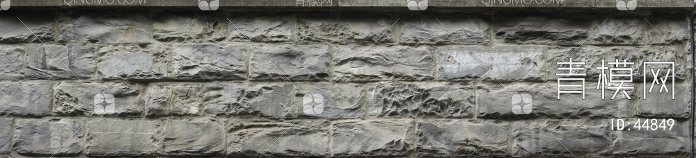 砖墙类齐整的石材-砖墙贴图下载【ID:44849】
